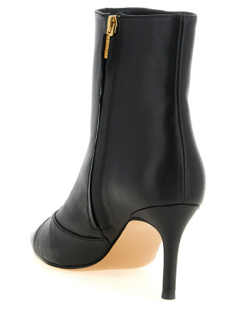 Ботильоны TWIN SET Logo ankle boots (262TCP01E00006) #