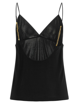 Вечерний топ SAINT LAURENT 'Cassandre' (876793Y38DS1000) #