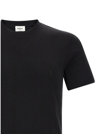 Футболка SAINT LAURENT 'Cassandre' (A001BEY38BD1000) #