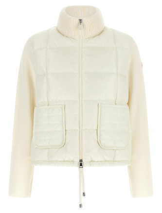 Пуховик MONCLER Two-material padded cardigan