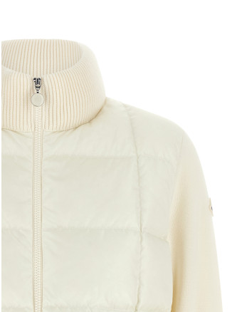Пуховик MONCLER Two-material padded cardigan (L20939B00067M1131034) #