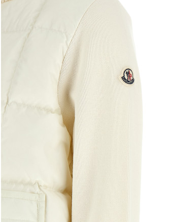 Пуховик MONCLER Two-material padded cardigan (L20939B00067M1131034) #
