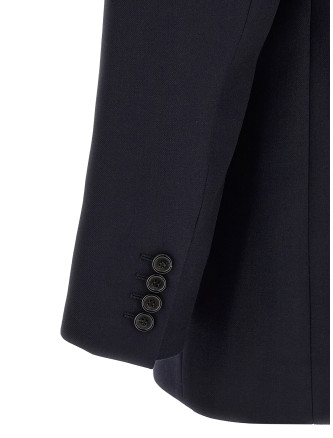 Блейзер SAINT LAURENT Felted wool gabardine blazer jacket (A000SWY1O144140) #