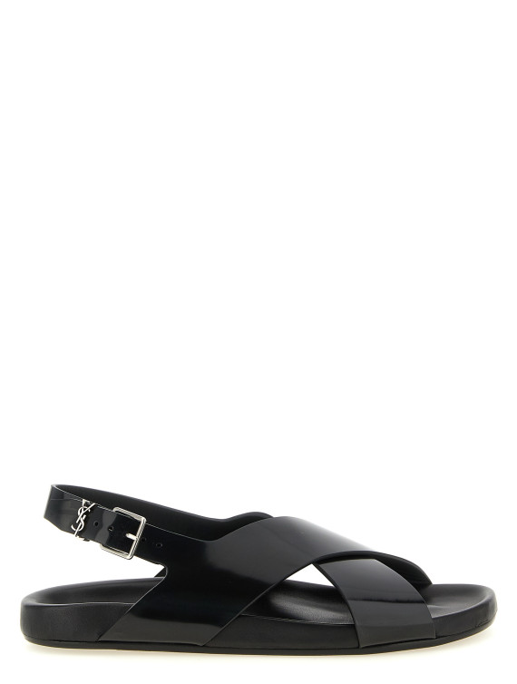 Плоские сандалии SAINT LAURENT 'Helios' (A002DWAAGZH1000) #1