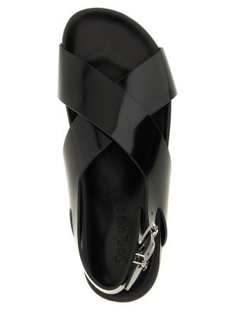 Плоские сандалии SAINT LAURENT 'Helios' (A002DWAAGZH1000) #