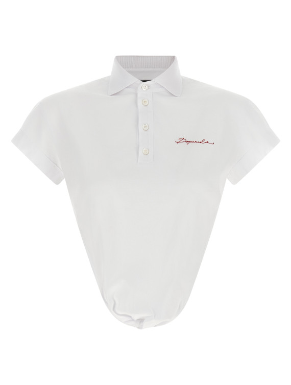 Поло DSQUARED2 'Deep Cut Just Right Fit' (S75GL0051D20020100) #1
