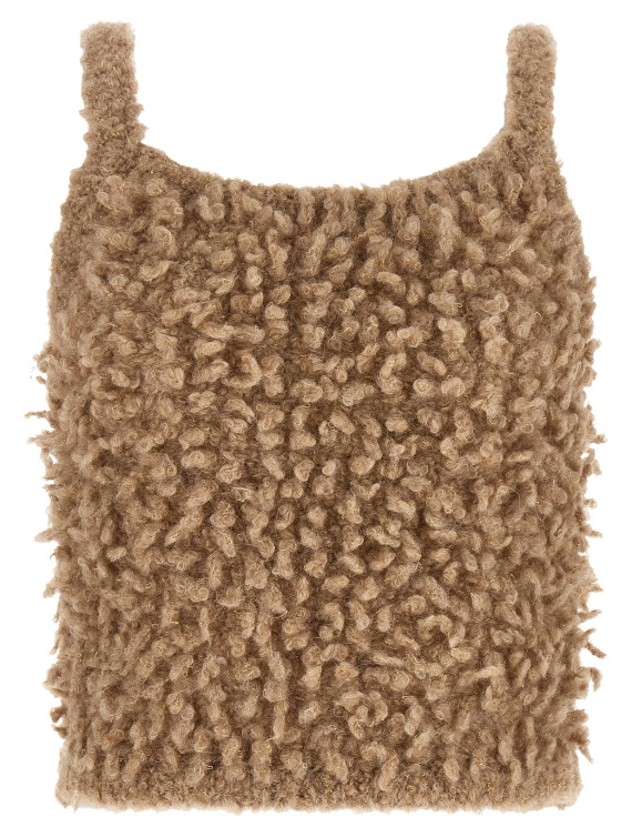 Повседневный топ PESERICO Bouclé top (E98226F0309208946) #1