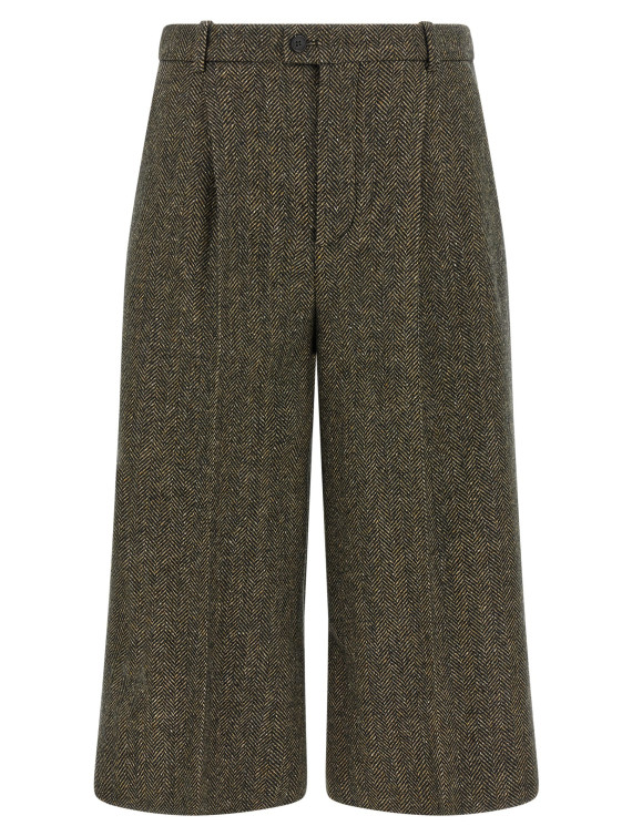 Брюки SAINT LAURENT Culotte pants (866251Y3L222012) #1