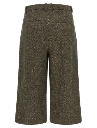 Брюки SAINT LAURENT Culotte pants (866251Y3L222012) #