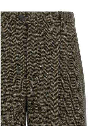 Брюки SAINT LAURENT Culotte pants (866251Y3L222012) #