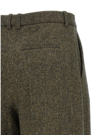 Брюки SAINT LAURENT Culotte pants (866251Y3L222012) #
