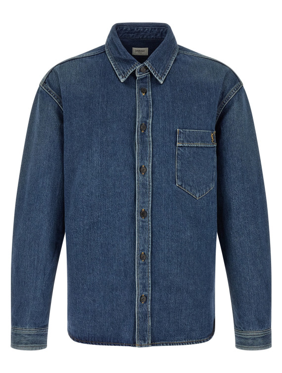 Рубашка, блузка SAINT LAURENT 'Cassandre' (A001X0Y20PA5113) #1