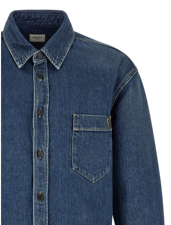 Рубашка, блузка SAINT LAURENT 'Cassandre' (A001X0Y20PA5113) #