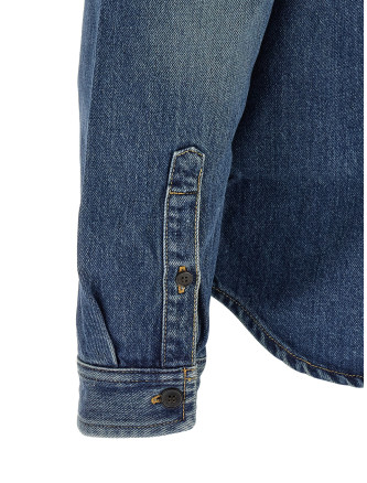 Рубашка, блузка SAINT LAURENT 'Cassandre' (A001X0Y20PA5113) #