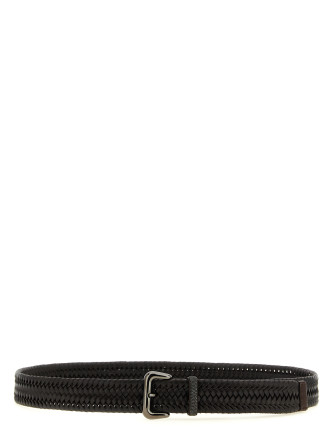 Ремень BRUNELLO CUCINELLI 'Shiny Loop'