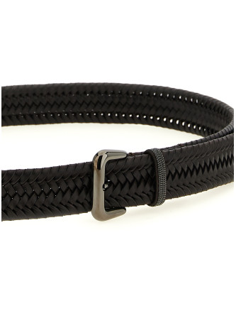 Ремень BRUNELLO CUCINELLI 'Shiny Loop' (M0NPPC34FCMORO) #