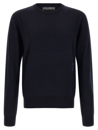 Свитер, кардиган DOLCE & GABBANA Heraldic coat of arms sweater