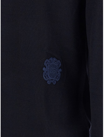 Свитер, кардиган DOLCE & GABBANA Heraldic coat of arms sweater (GXX24ZJGMLSB0665) #