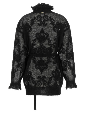 Свитер, кардиган TWIN SET Jacquard yarn sweater (262TP334200006) #