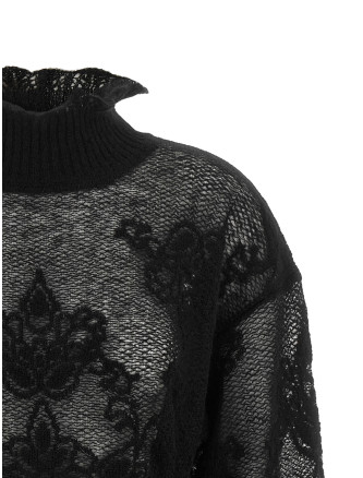 Свитер, кардиган TWIN SET Jacquard yarn sweater (262TP334200006) #