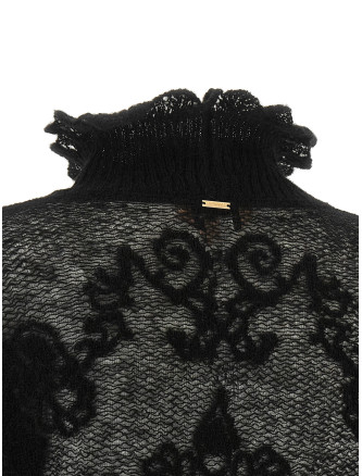 Свитер, кардиган TWIN SET Jacquard yarn sweater (262TP334200006) #