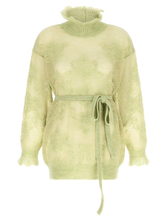 Свитер, кардиган TWIN SET Jacquard yarn sweater (262TP334213618) #1