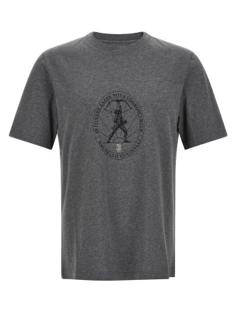 Футболка BRUNELLO CUCINELLI Printed T-Shirt