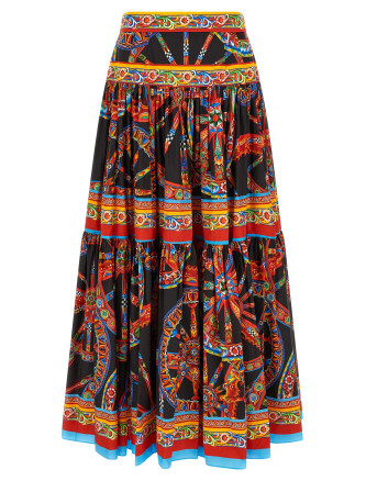 Юбка макси DOLCE & GABBANA 'Carretto'
