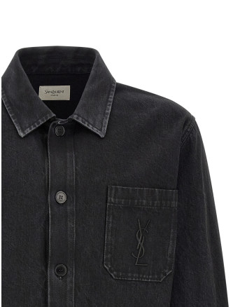 Рубашка SAINT LAURENT 'Cassandre' (A007M4Y07YD1238) #