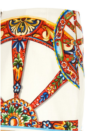 Мини-юбка DOLCE & GABBANA 'Carretto' (F4DDTTGDDTDS9000) #