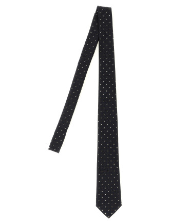 Галстук SAINT LAURENT Jacquard tie