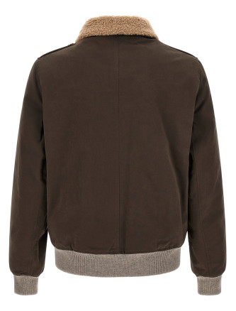 Куртка BRUNELLO CUCINELLI Waterproof bomber jacket (MG5456003CLY62) #
