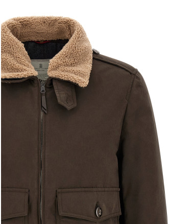 Куртка BRUNELLO CUCINELLI Waterproof bomber jacket (MG5456003CLY62) #