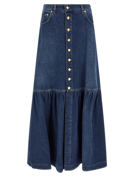 Юбка макси DOLCE & GABBANA Denim skirt (F4DDZDG8PH5S9001) #1
