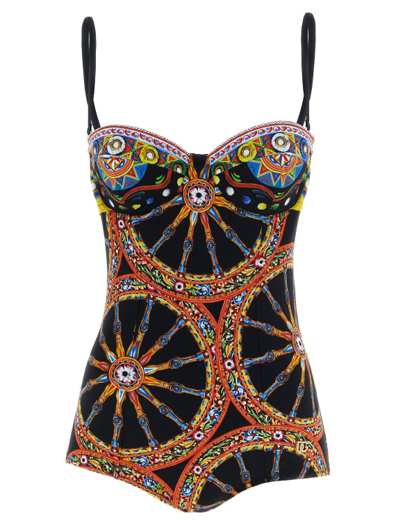 Купальник DOLCE & GABBANA 'Carretto' (O9A13JON0HEHV6CK) #1