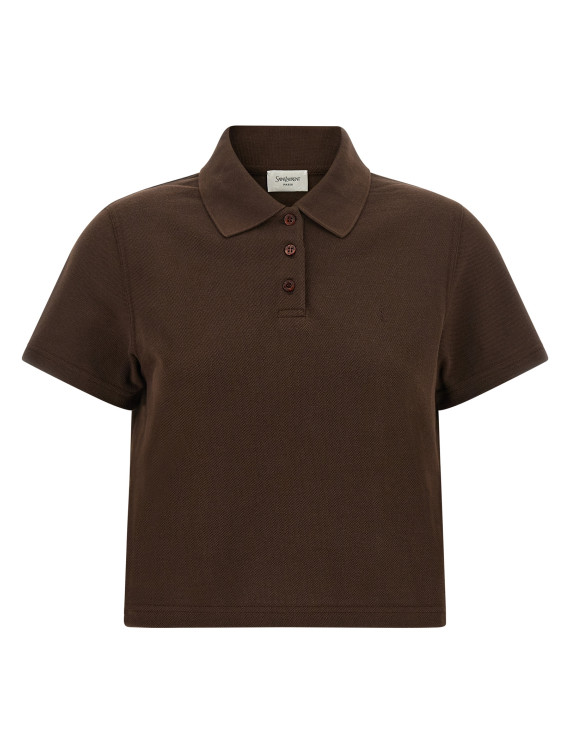 'Cassandre' crop polo shirt (A003I4Y38EK2019) #1