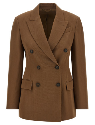 Жакет BRUNELLO CUCINELLI Double-breasted blazer