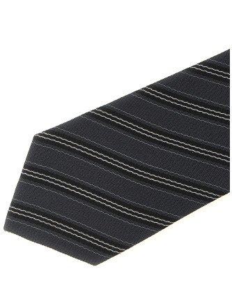 Галстук SAINT LAURENT Striped tie (A0012X3Y0091278) #