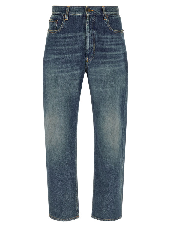Джинсы SAINT LAURENT Straight leg jeans (795478Y09XK4338) #1