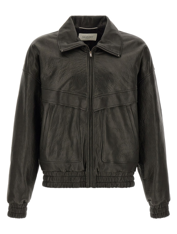 Куртка SAINT LAURENT Bubble leather jacket (847967YCNF21000) #1