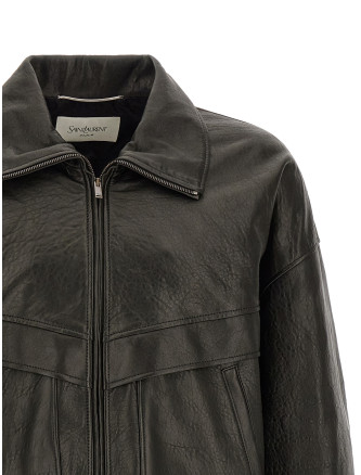 Куртка SAINT LAURENT Bubble leather jacket (847967YCNF21000) #