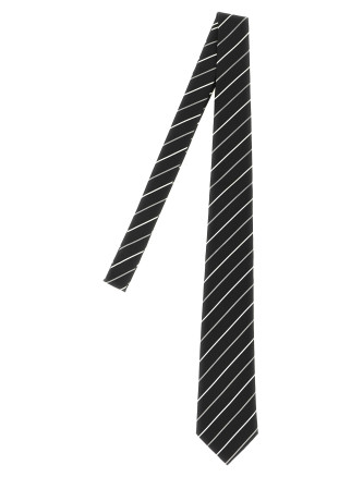 Галстук SAINT LAURENT Striped tie