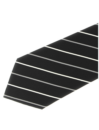 Галстук SAINT LAURENT Striped tie (8250653Y0091088) #