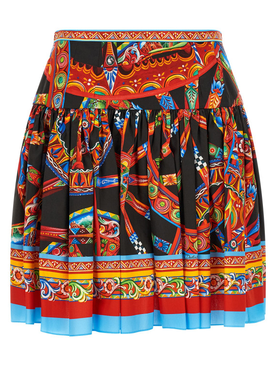 Мини-юбка DOLCE & GABBANA 'Carretto' (F4CFATGDDTFS9000) #1