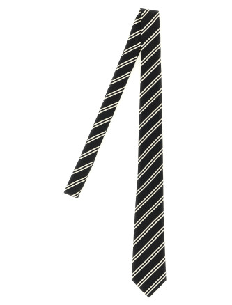 Галстук SAINT LAURENT Striped tie