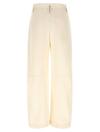 Брюки BRUNELLO CUCINELLI Palazzo pants (MP198P9022C1101) #