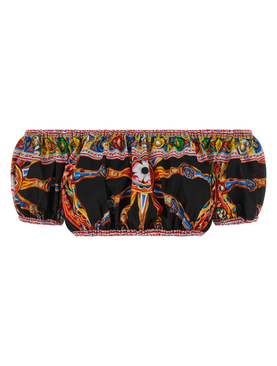 Топ DOLCE & GABBANA 'Carretto' (F755RTGDDTFS9000) #1