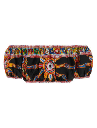 Топ DOLCE & GABBANA 'Carretto' (F755RTGDDTFS9000) #