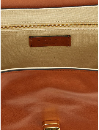 Leather E/W Shoulder Bag (SBMP0288U0P891400M51) #