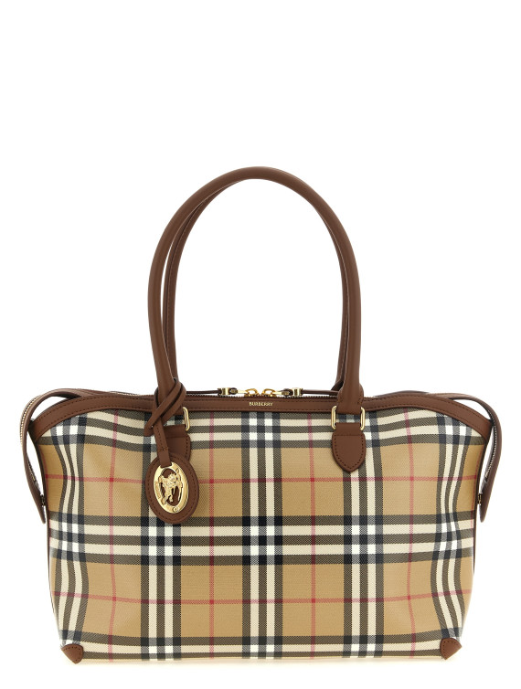 Шоппер BURBERRY Small Check shopping bag (8129048ARCHIVEBEIGE) #1
